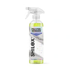 SHILOX Kárpittisztító 500 ml-es szórófejes flakonban, fehér háttéren.