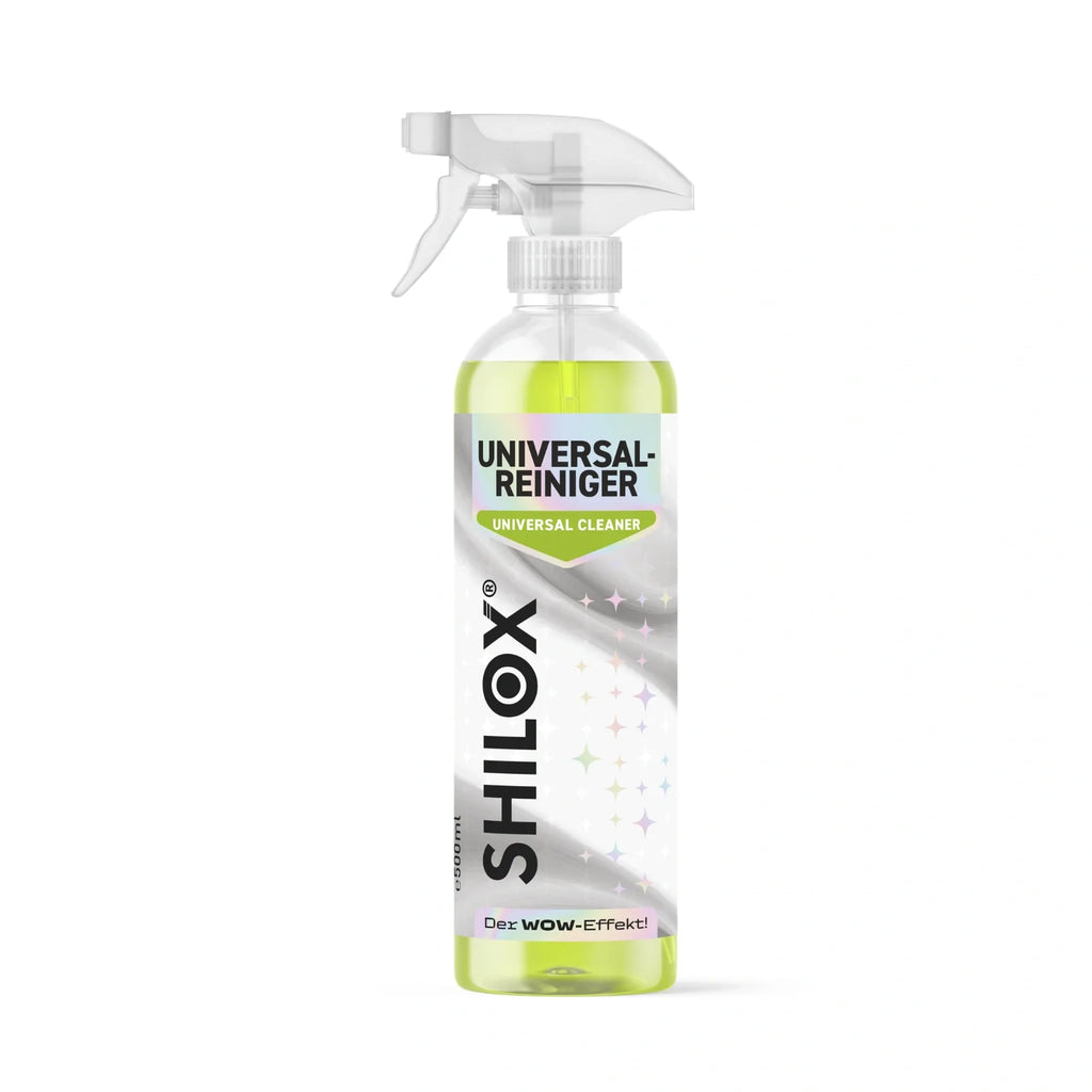 SHILOX Univerzális Tisztító 500 ml-es szórófejes flakonban, fehér háttéren.