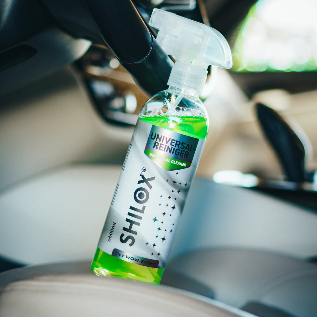 SHILOX Univerzális Tisztító az autó belső terében, 500 ml-es szórófejes flakonban.